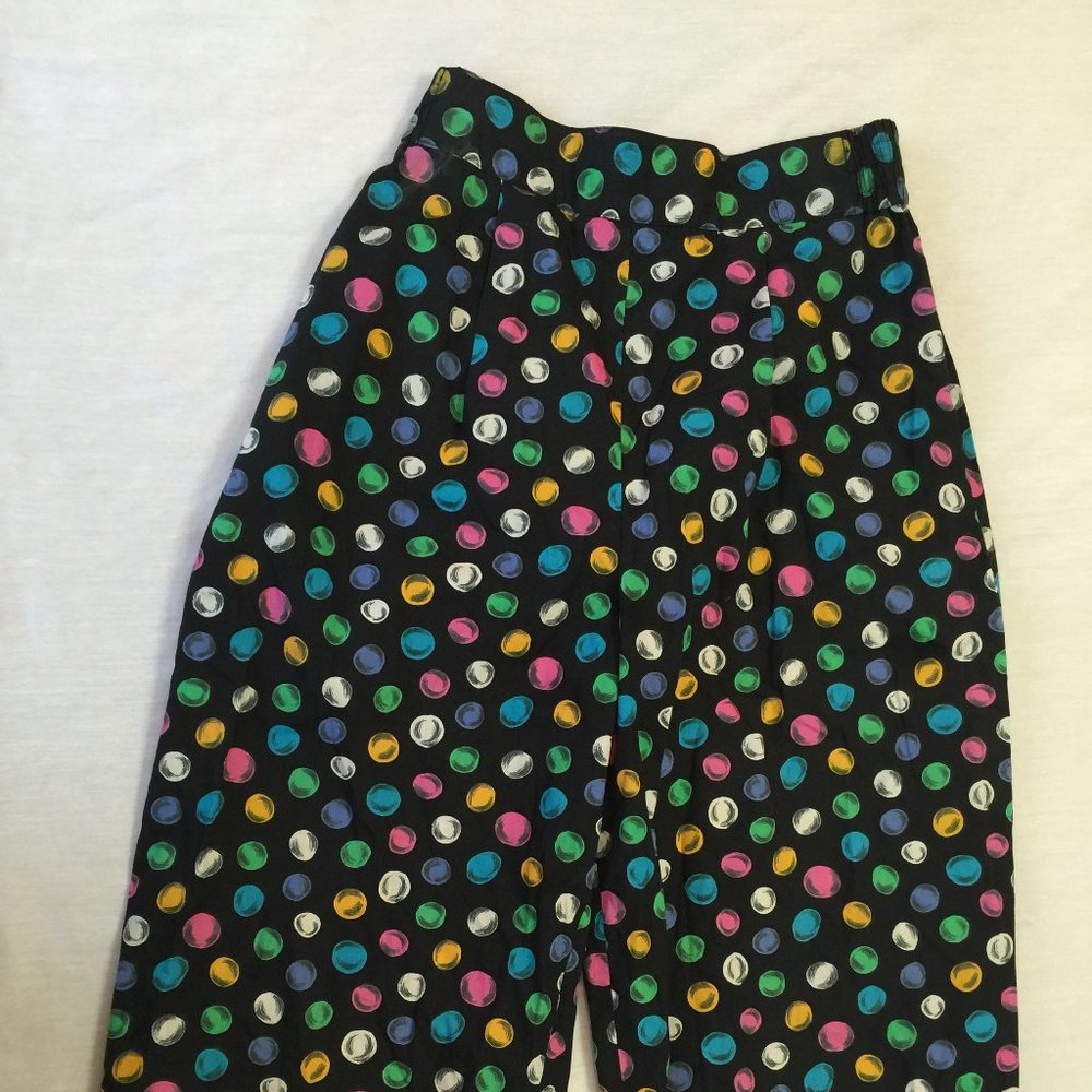 🦜 DIFFUSION WOMENS CAPRIS PANTS 100% COTTON SIZE 8 🦜